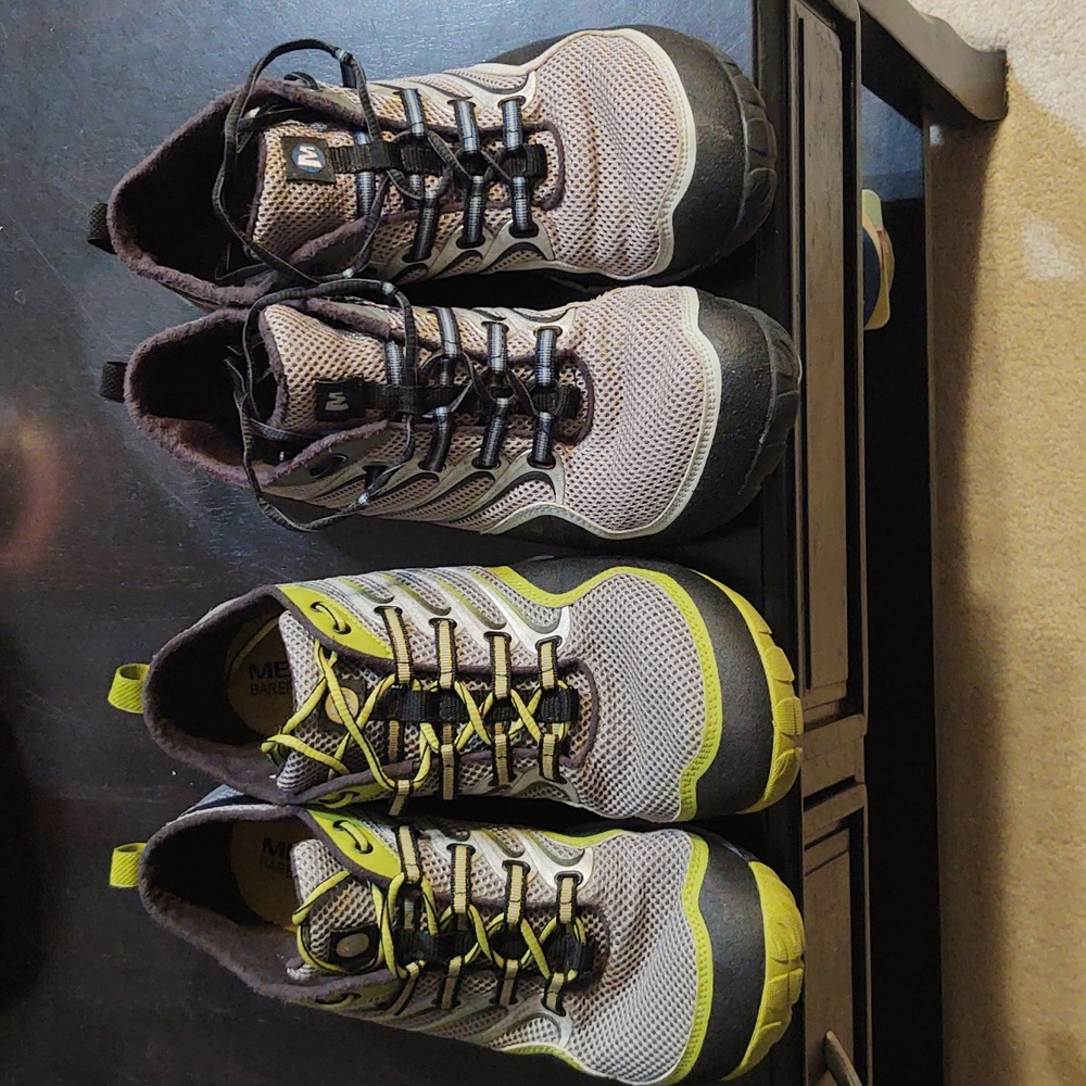 2 pair Merrell Trail Glove